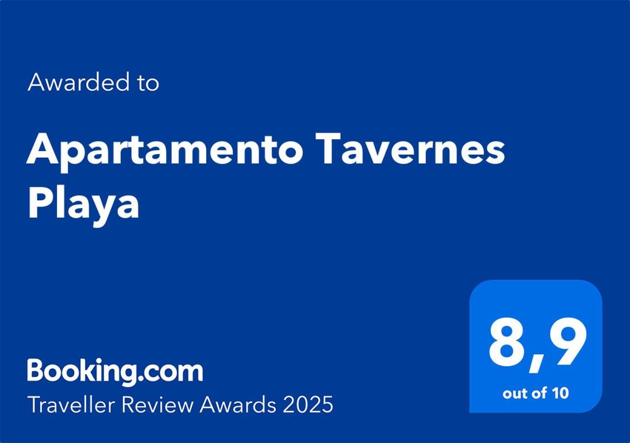 Apartamento Tavernes Playa Tavernes de la Valldigna Kültér fotó